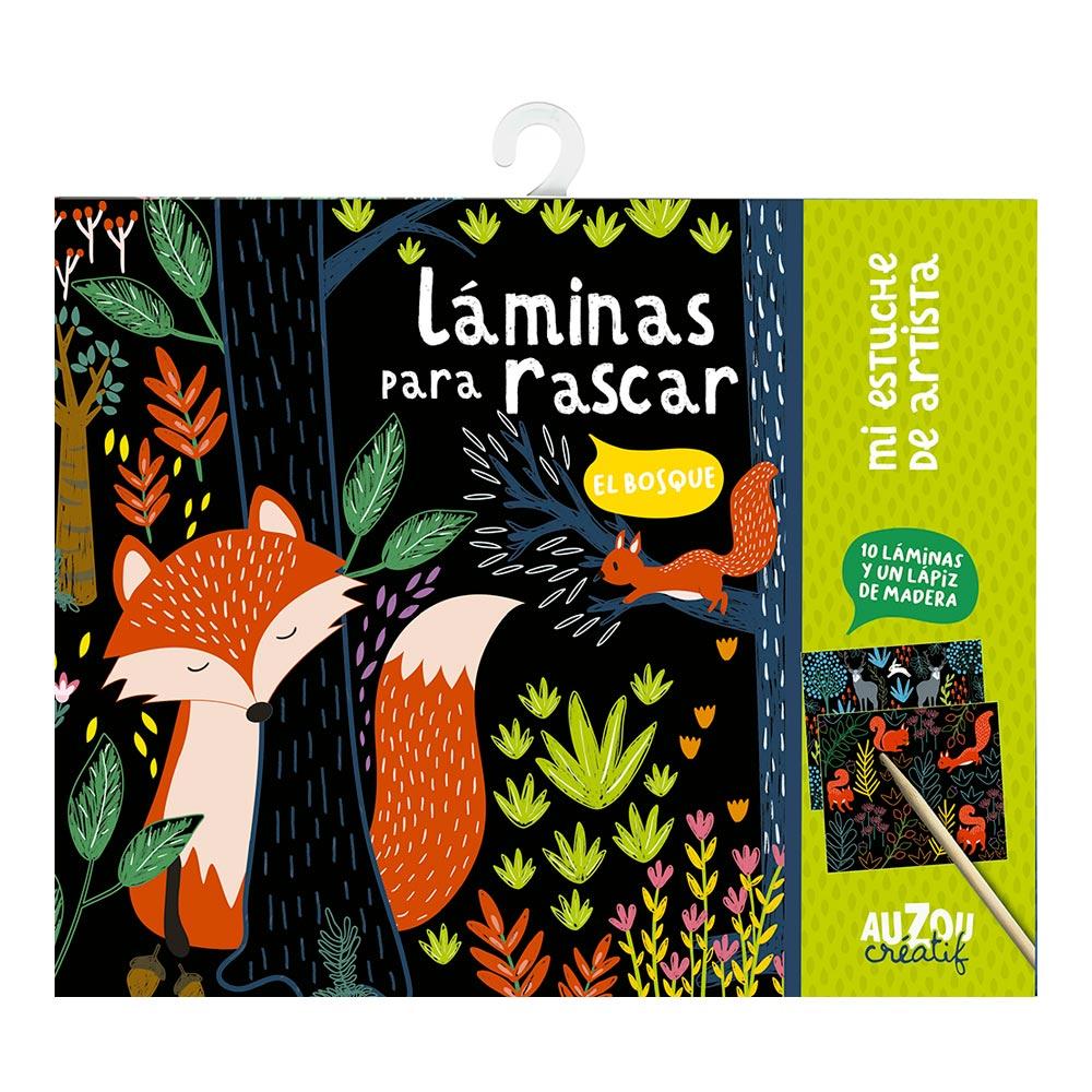 Láminas para Raspar Bosque