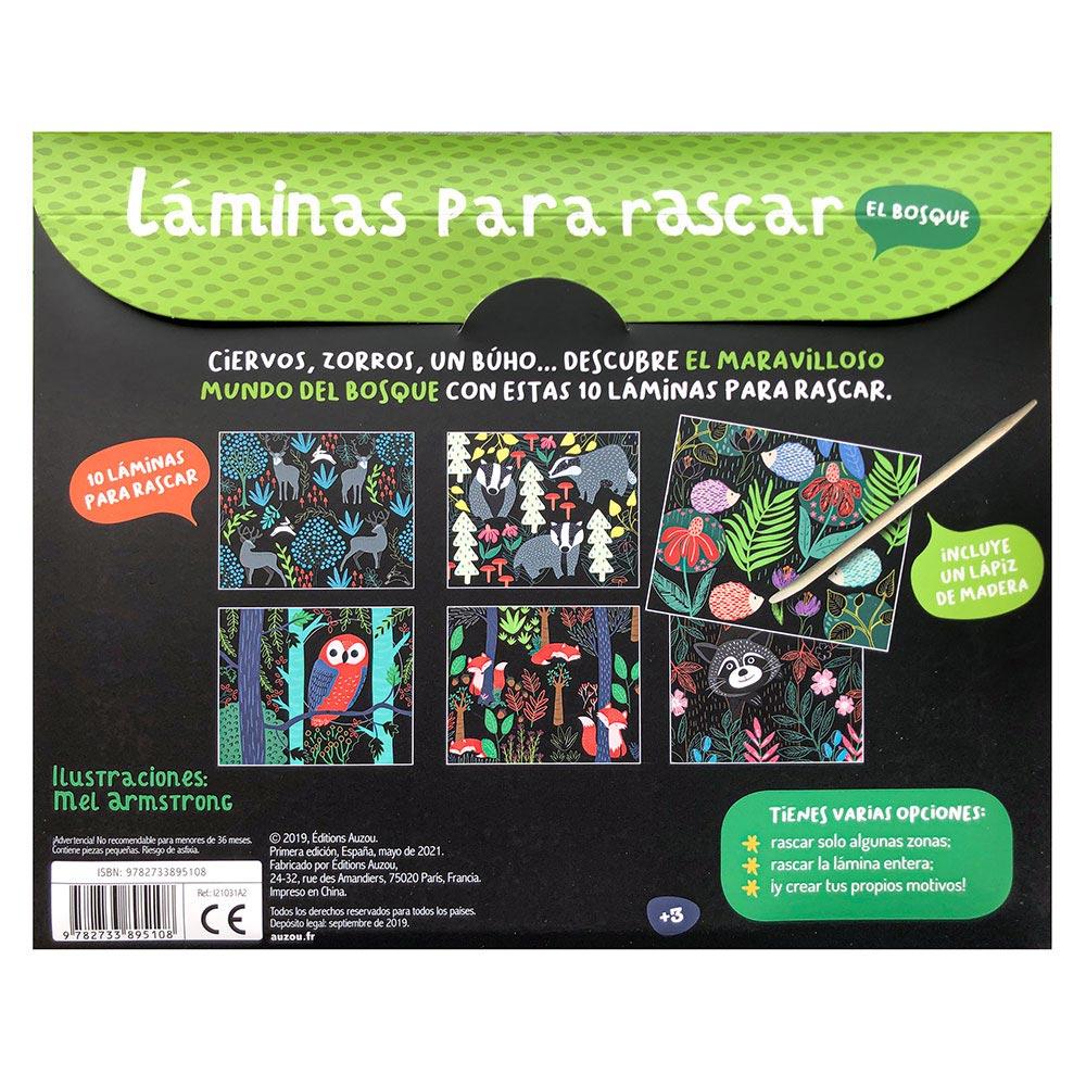 Láminas para Raspar Bosque