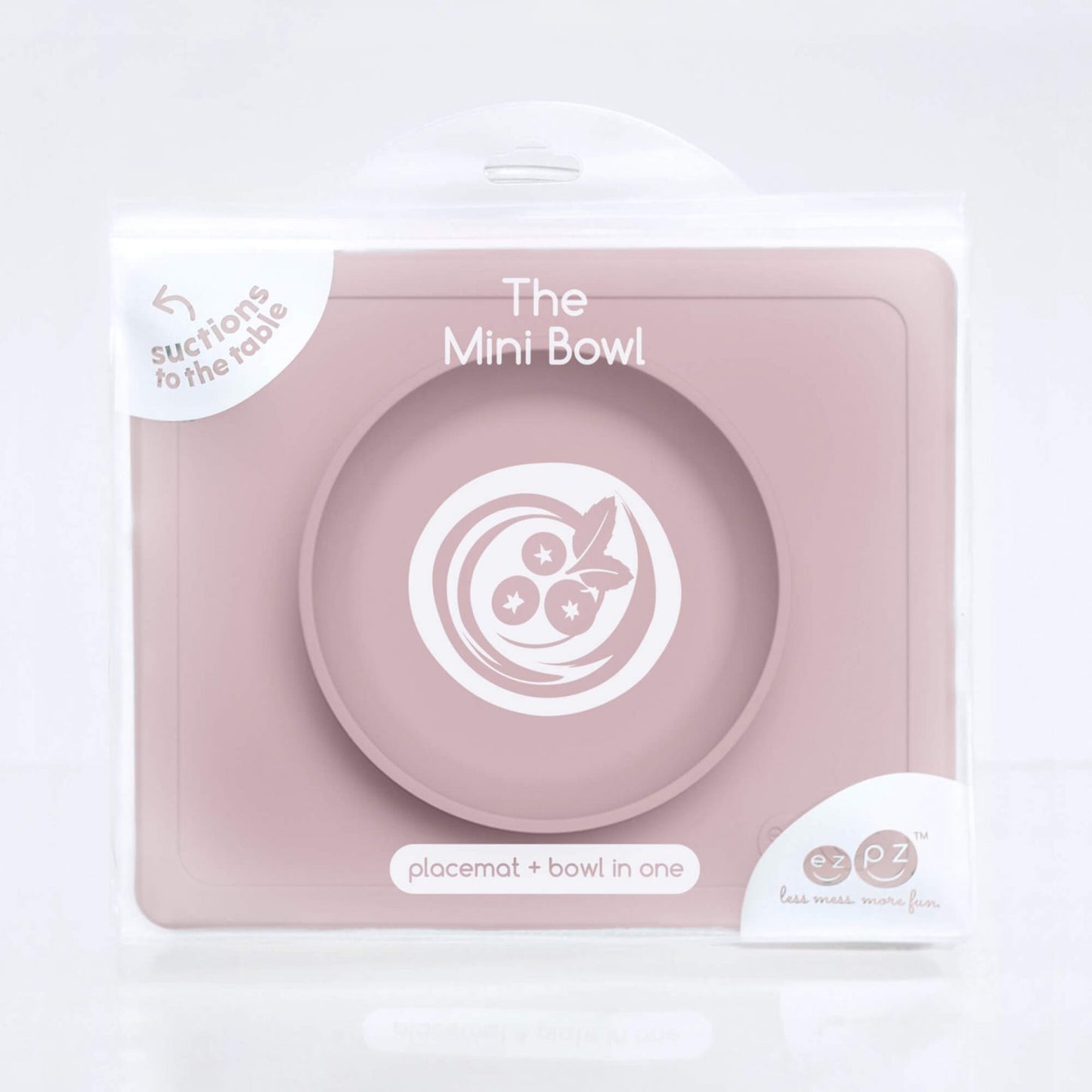 Mini Bowl - Individual + Plato Antideslizante - Blush