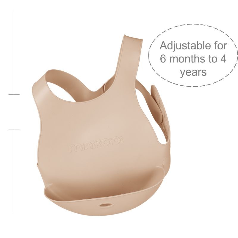 Babero Flexi - Bubble Beige