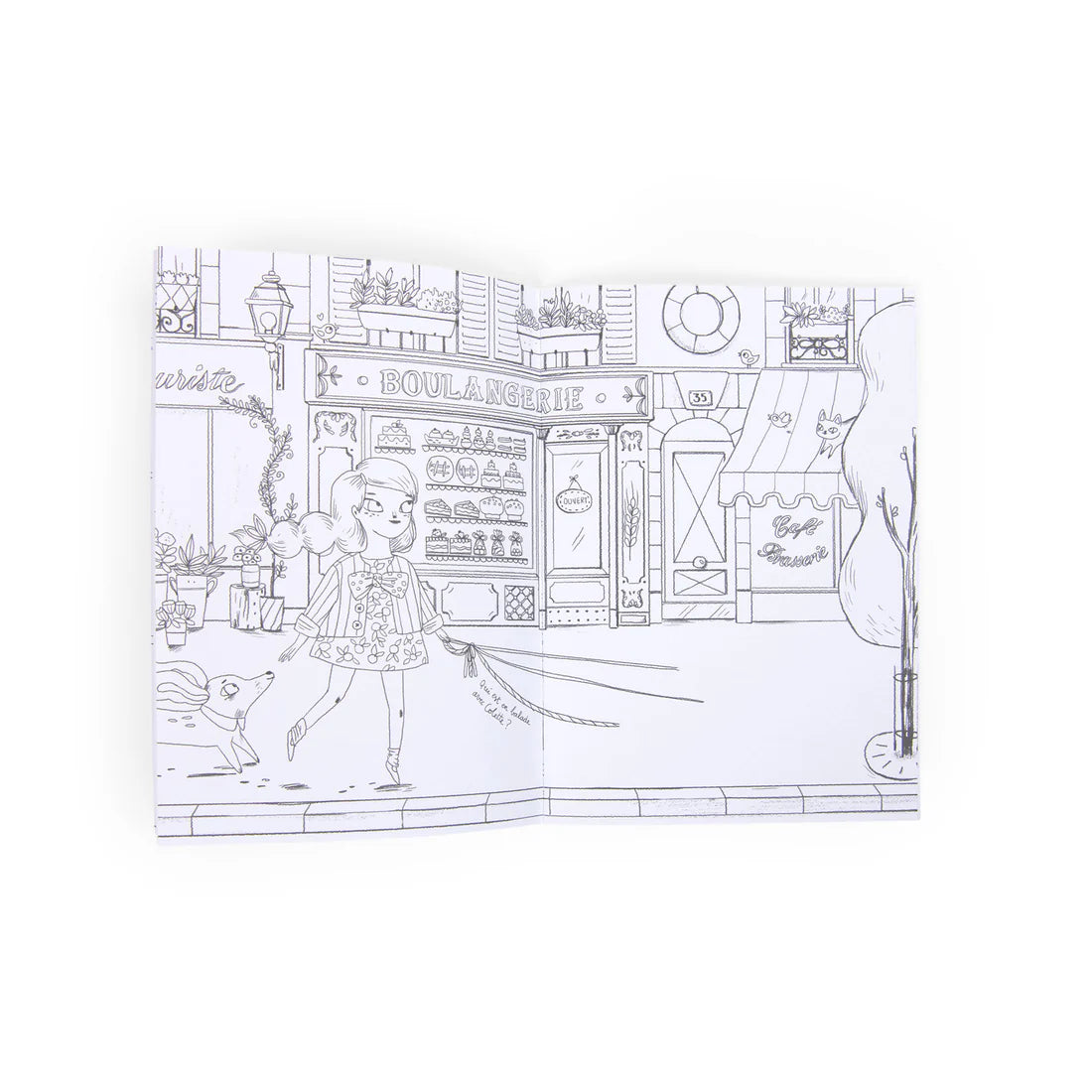 Cuaderno de Colorear Las Parisinas