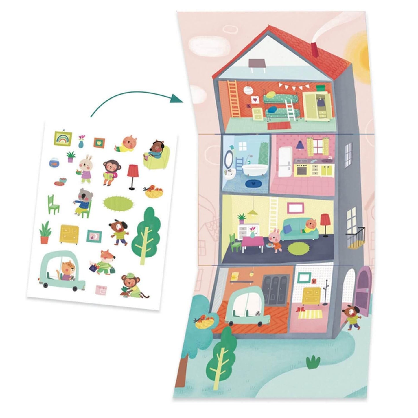 Caja de Manualidades - Los animales y sus hogares