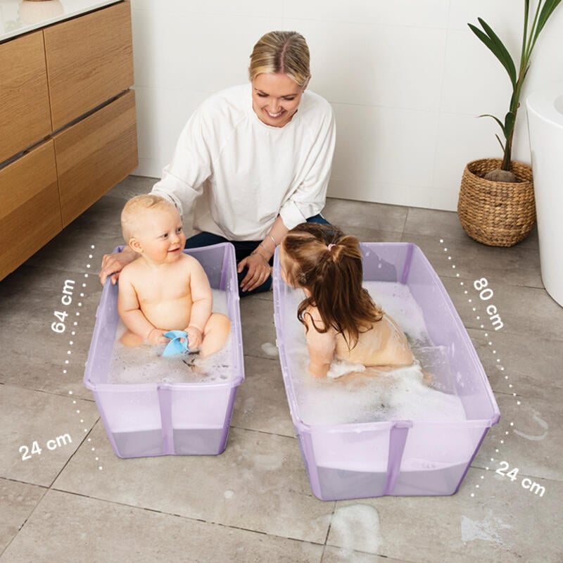 Bañera Flexi Bath® con Soporte y Tapón de Temperatura