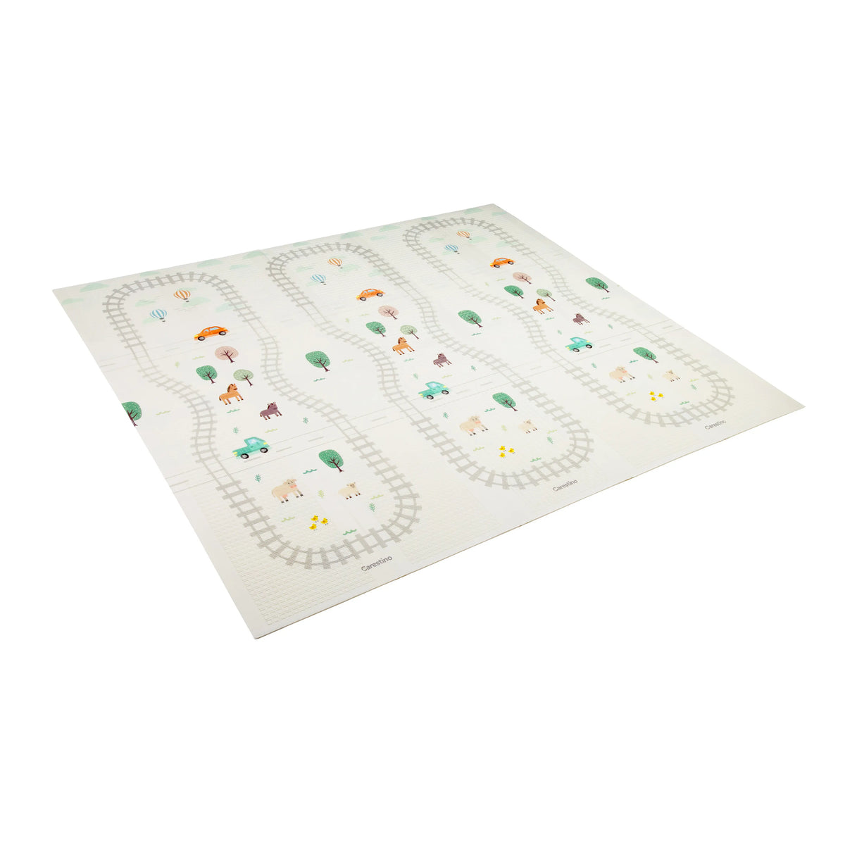 Alfombra Antigolpes Reversible Plegable