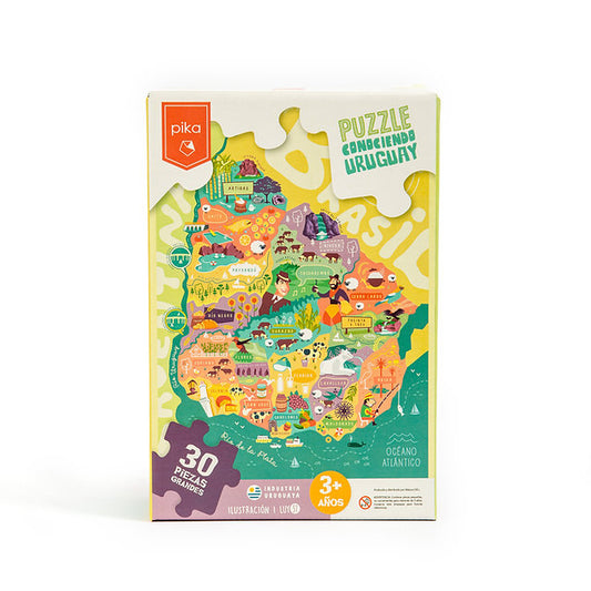 Conociendo el Uruguay Puzzle 30 Piezas