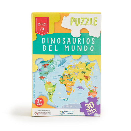 Dinosaurios del Mundo Puzzle 30 Piezas