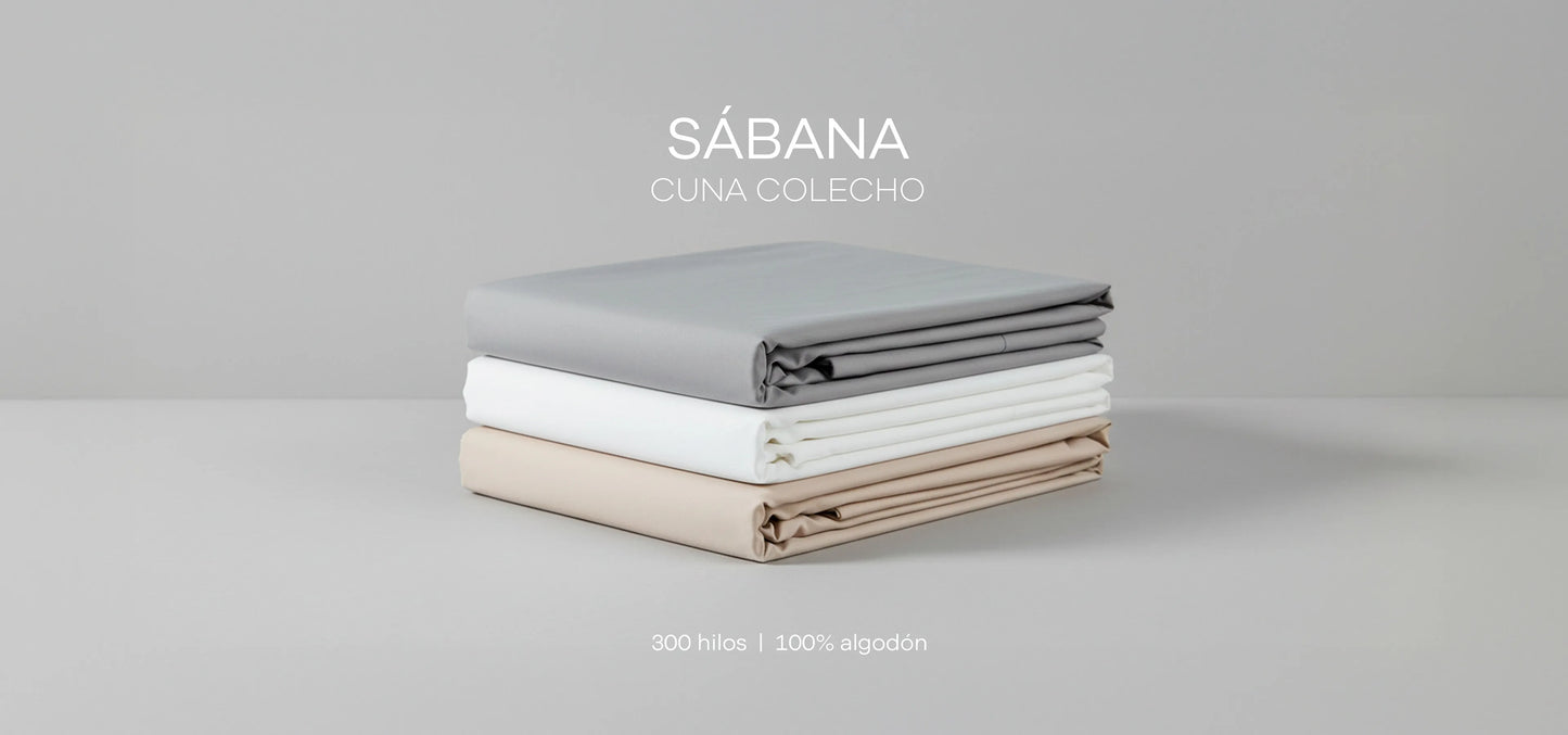 Sábanas para Colecho 300 Hilos 50x85cm