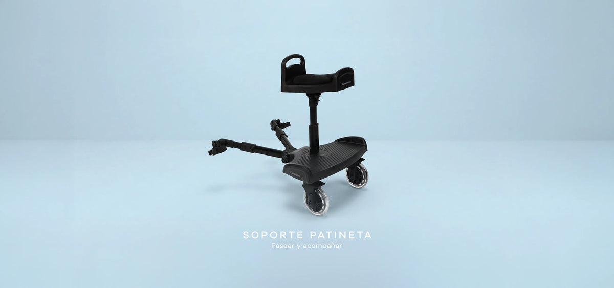 Soporte Patineta y Asiento Universal para Cochecito