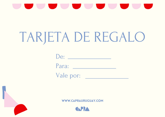 Tarjeta de regalo