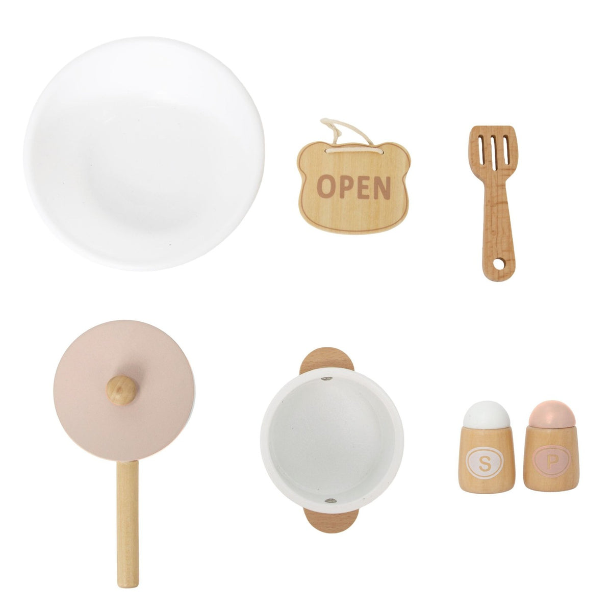 Mercadito y Cocina 2 en 1 - Blanco