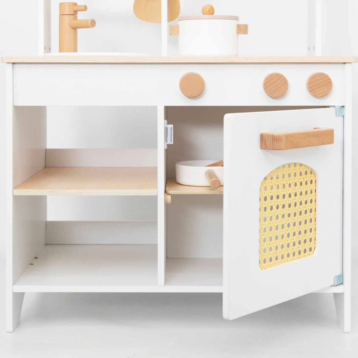Mercadito y Cocina 2 en 1 - Blanco