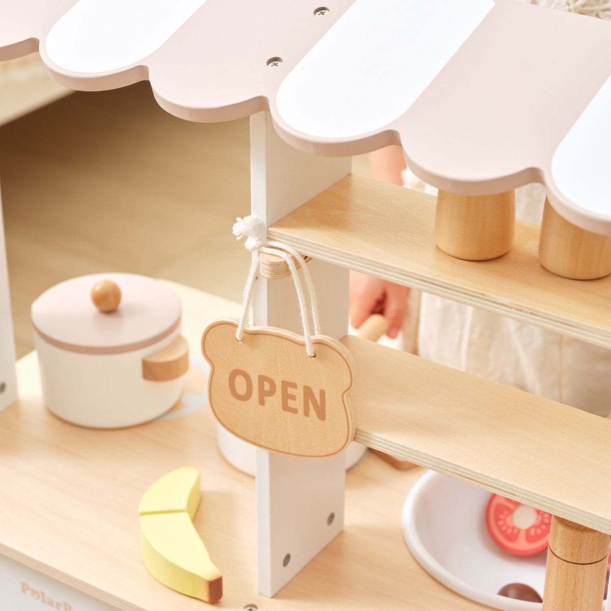 Mercadito y Cocina 2 en 1 - Blanco