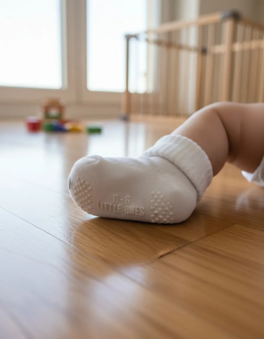Medias Antideslizantes 6-12 meses (Set x 2)