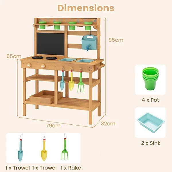 Cocina de Exterior con Accesorios